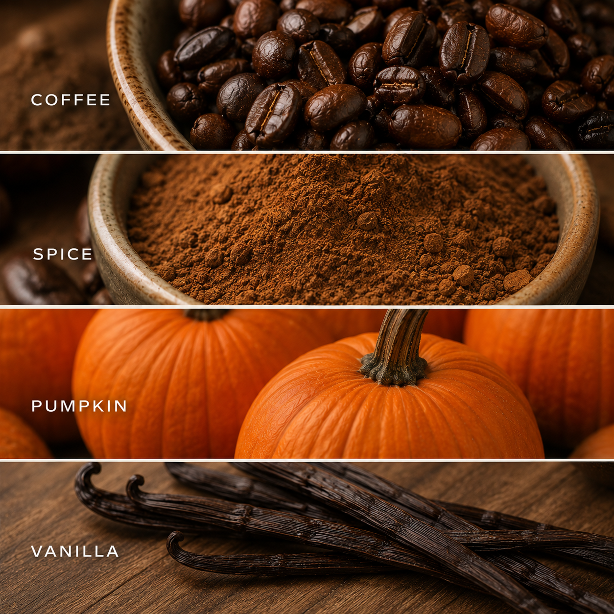 Pumpkin Spice Latte candle - pumpkin, coffee, spice, vanilla