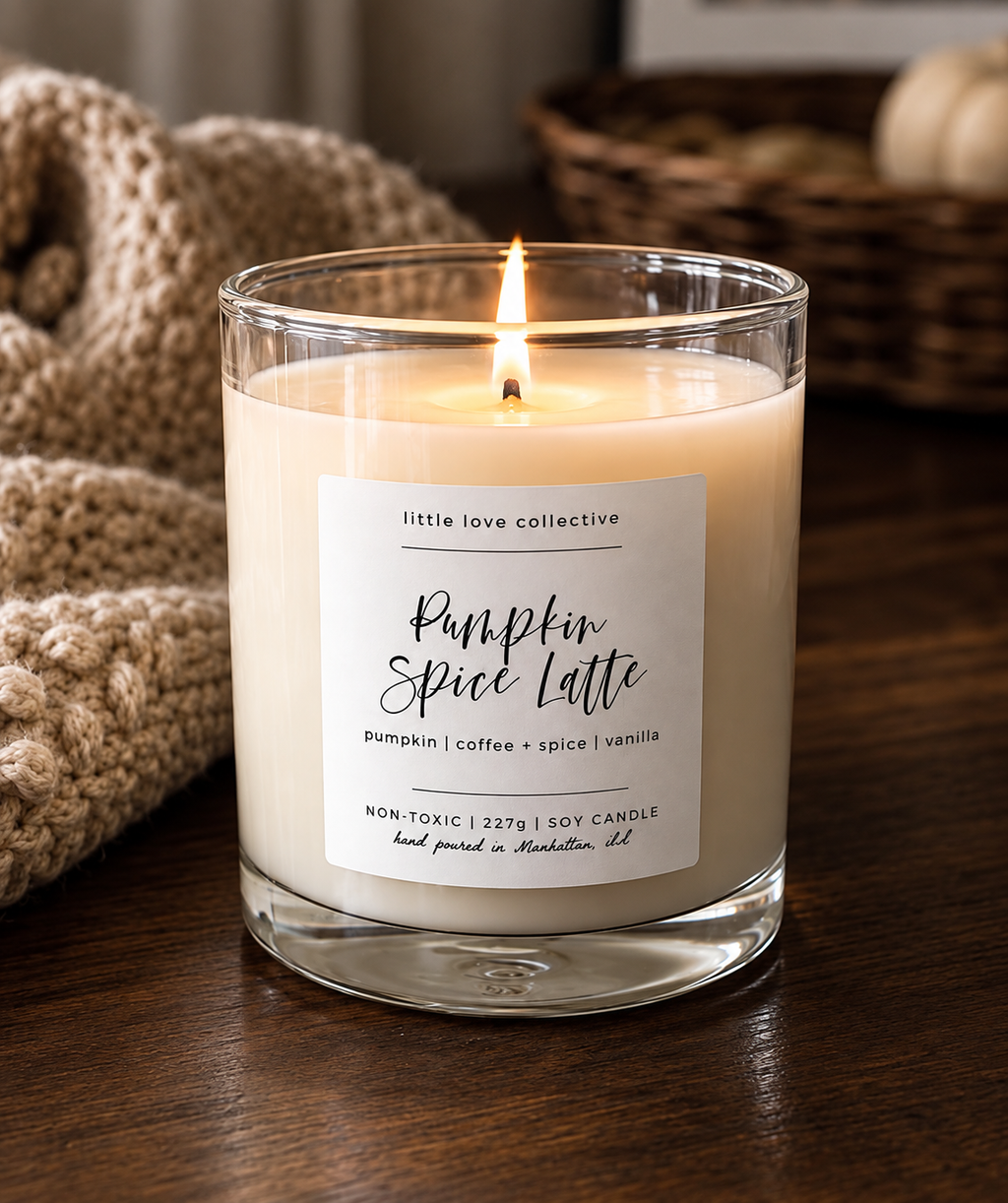 Pumpkin Spice Latte candle - pumpkin, coffee, spice, vanilla